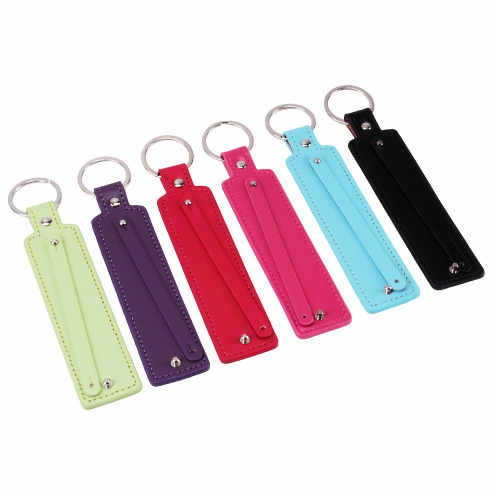 Wholesale Faux Leather Keychain Charms, DIY Bag Pendant Key Ring Jewelry