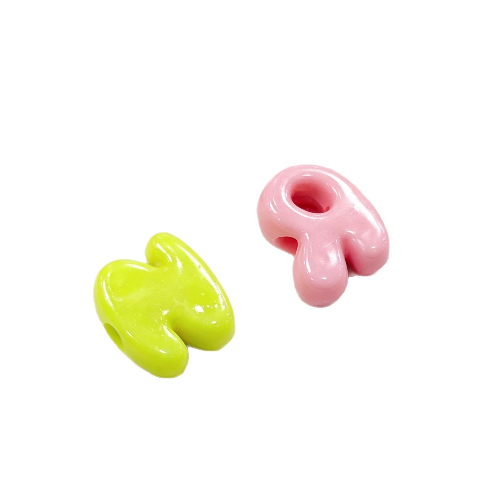 Dopamine Series Large Hole Mixed Acrylic Alphabet Beads DIY Accessories for Keychain Phone Chain Making