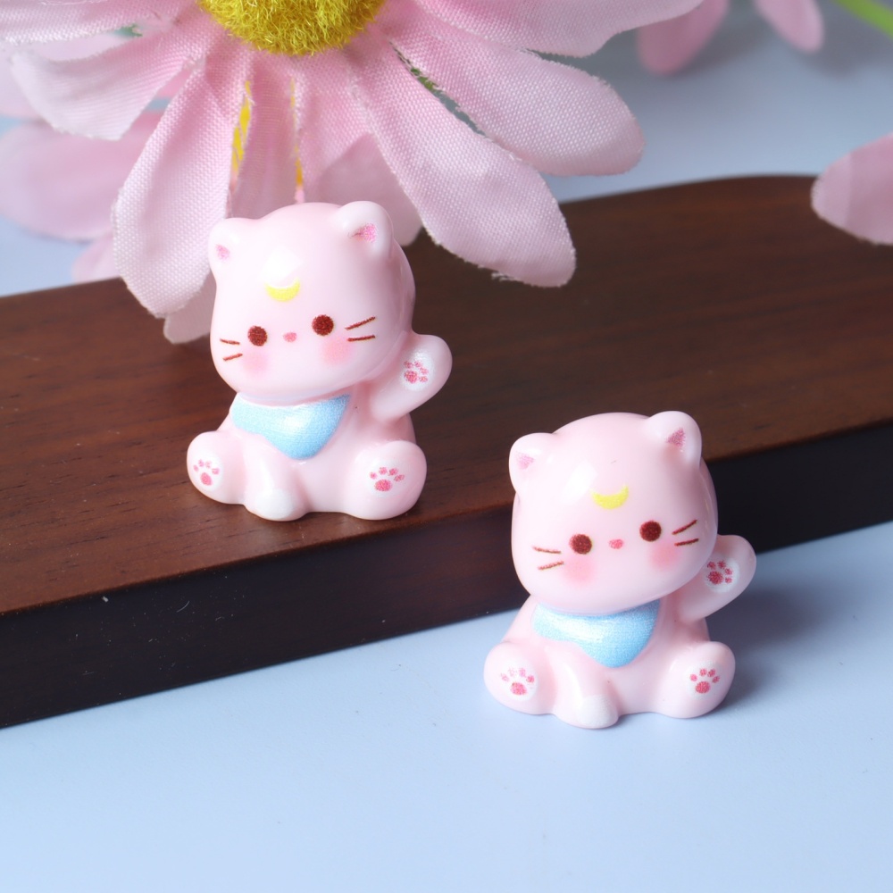 Cute Lying Down Animal Figurines, perfect DIY decorations for car interior and desktop ornaments.