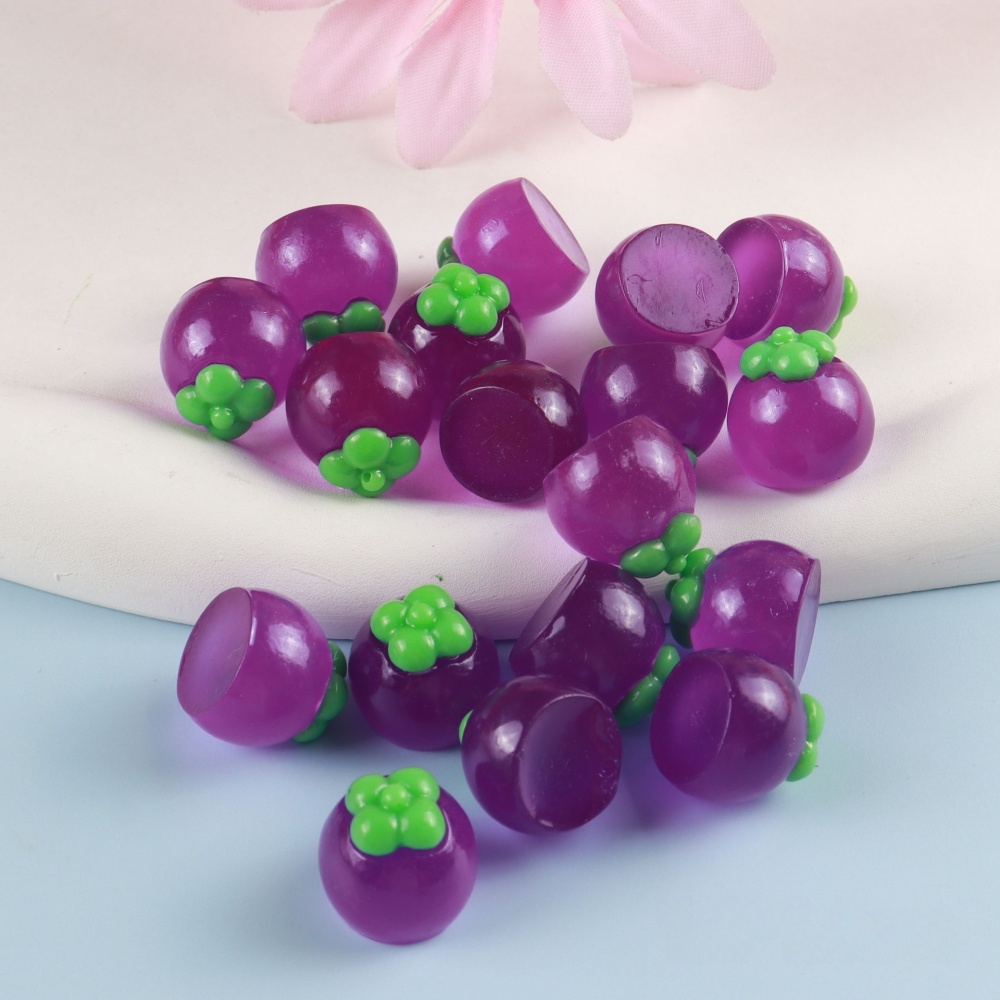 Luminous Fake Fruit Mini Food Model Handmade Supplies Tabletop Decor Figurines