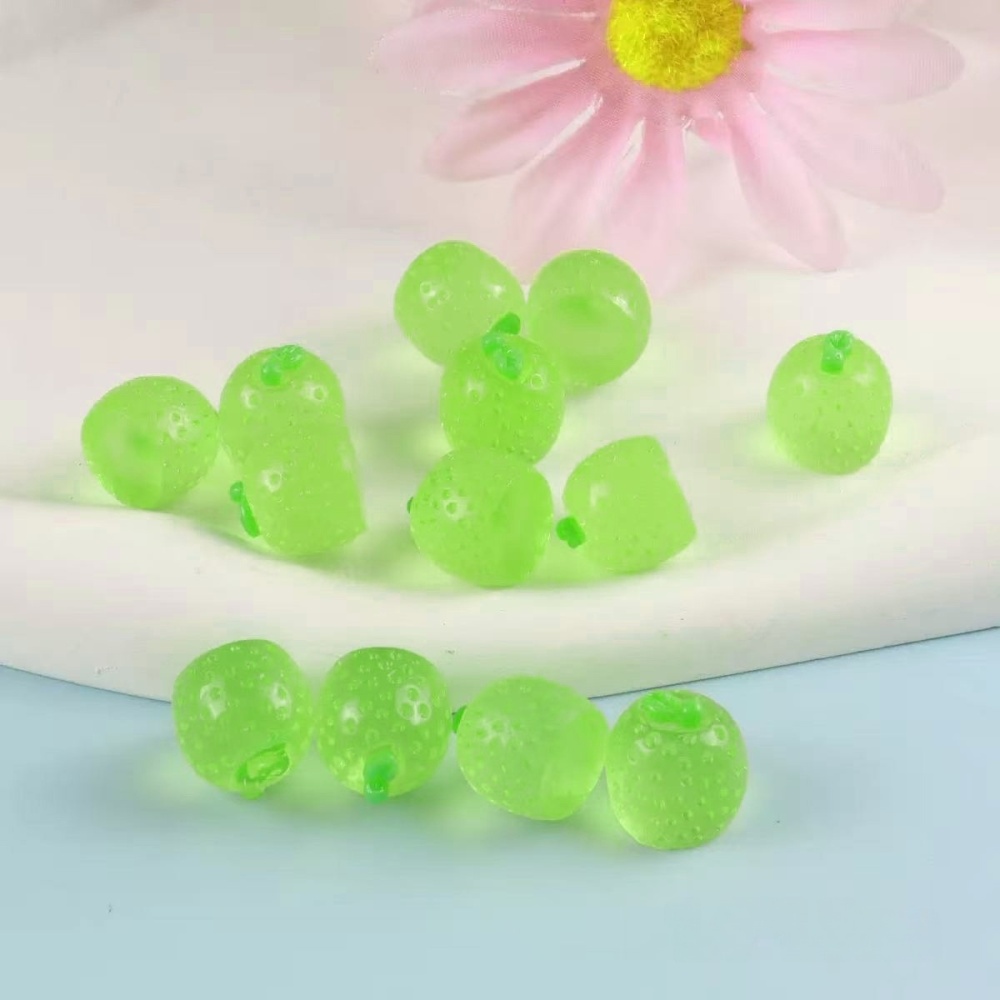 Luminous Fake Fruit Mini Food Model Handmade Supplies Tabletop Decor Figurines