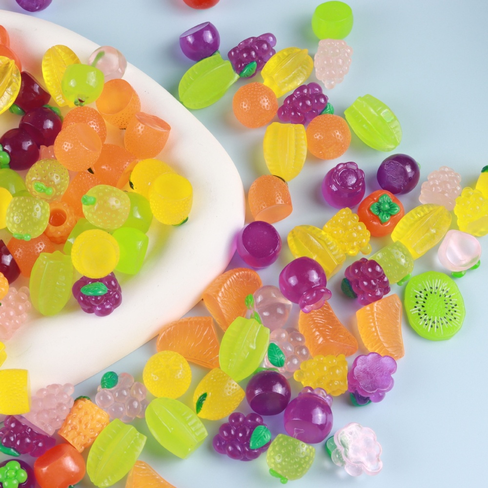 Luminous Fake Fruit Mini Food Model Handmade Supplies Tabletop Decor Figurines