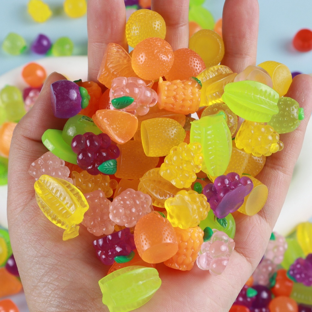 Luminous Fake Fruit Mini Food Model Handmade Supplies Tabletop Decor Figurines