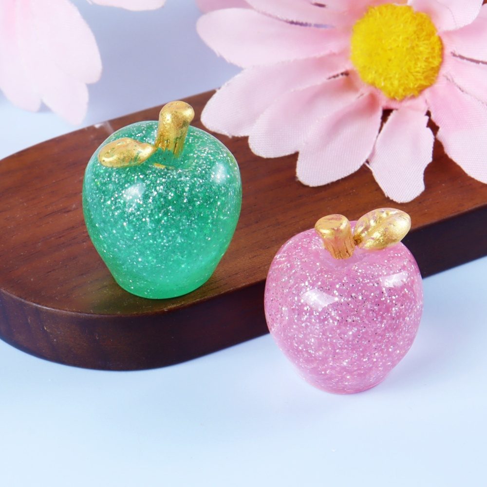 Clear Stereo Realistic Fruit Resin Crafts Multi-purpose Vehicle Tabletop Decoration
