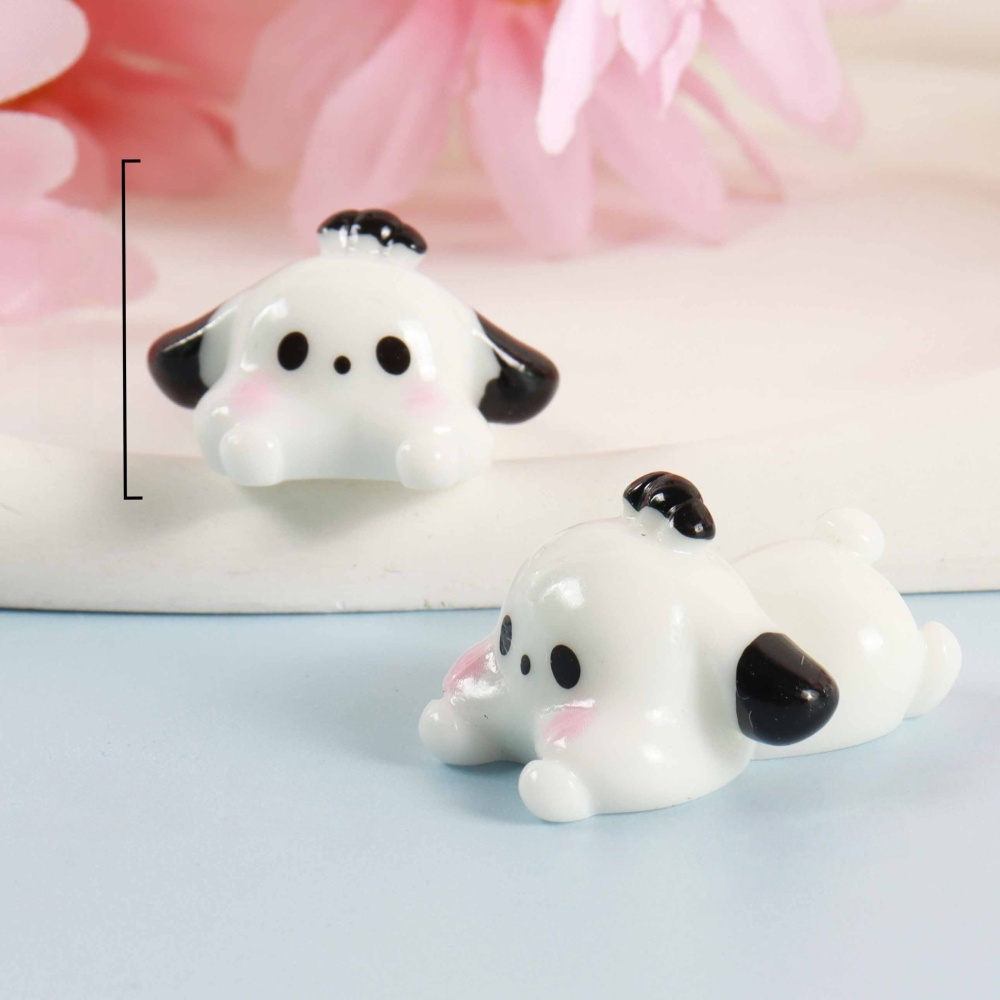 Lovely Prone Animal Figurines Handmade Accessories Auto Desk Micro Scene Decoration
