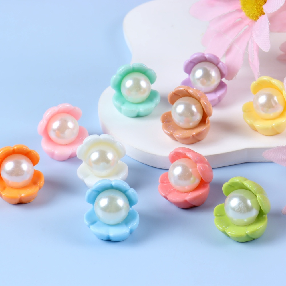 Pearl Shell Handmade DIY Cream Glue Resin Accessories Car Interior Ornament Supplies