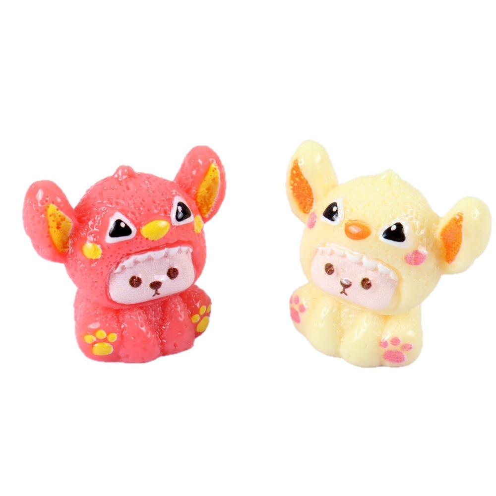 Stereo Puppy Resin Charms Handcraft Parts Auto Decor Key Pendant DIY Materials