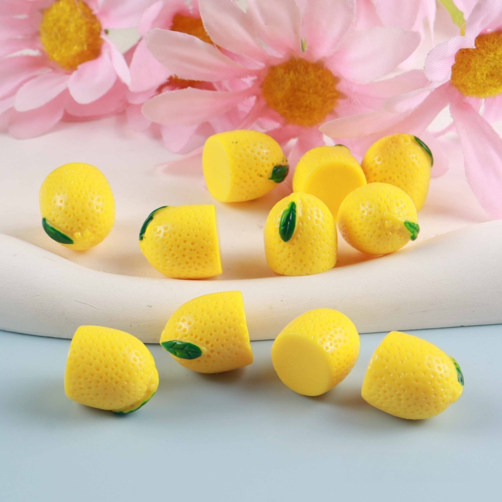Bulk Realistic Tiny Fruit Figurines Auto Home Tabletop Craft Decor