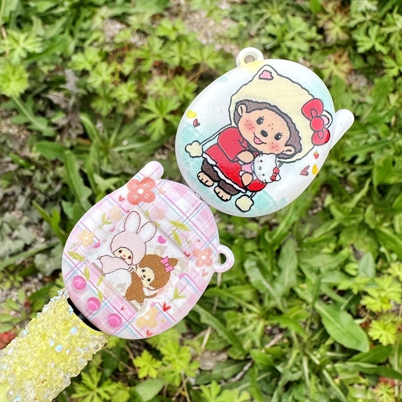 Cartoon Monchhichi Pigeon Gamepad Beads, Versatile Accessories for Bead Pens & Phone Chains