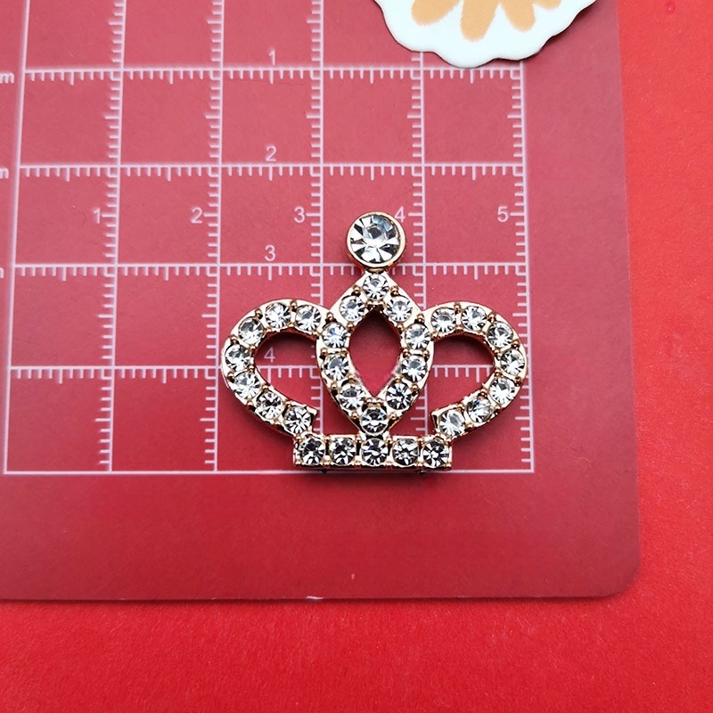 Luxury Small Fragrance Style Electroplated Charms, Butterfly Flower Crown DIY Patches for Phone Case Hair Clip Shoe Decor