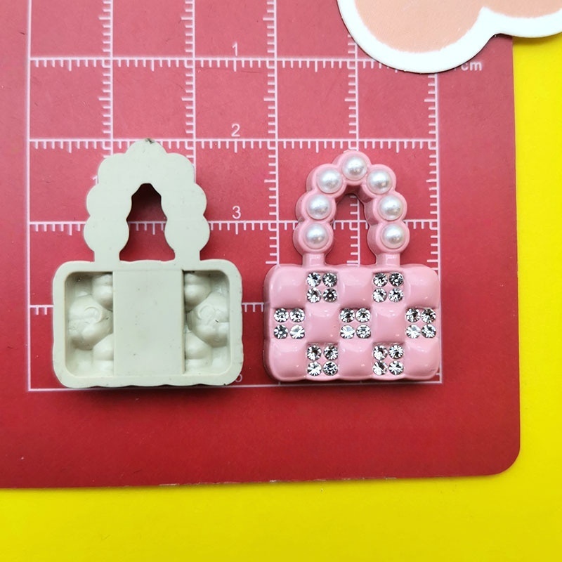 Fashion Colorful Electroplated Girl & Bow Star Plastic Charms for DIY Hair Clips Phone Case Shoe Buckles