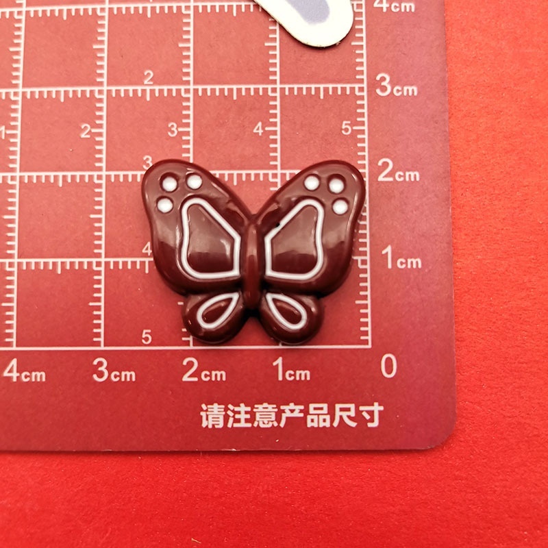 New Arrival Mini Frame Tweed Bow Selfie Bear Cherry Star Plastic Charms For DIY Phone Case & Jewelry