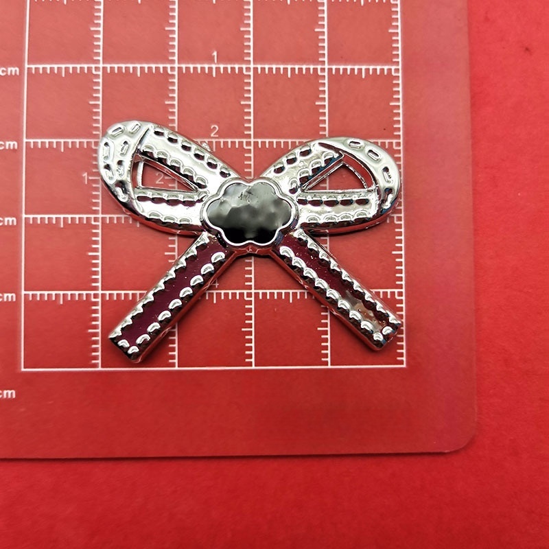Vintage Classic Polka Dot Bow Star Plastic Decorations DIY Craft for Phone Case Hair Clip Shoe Clips