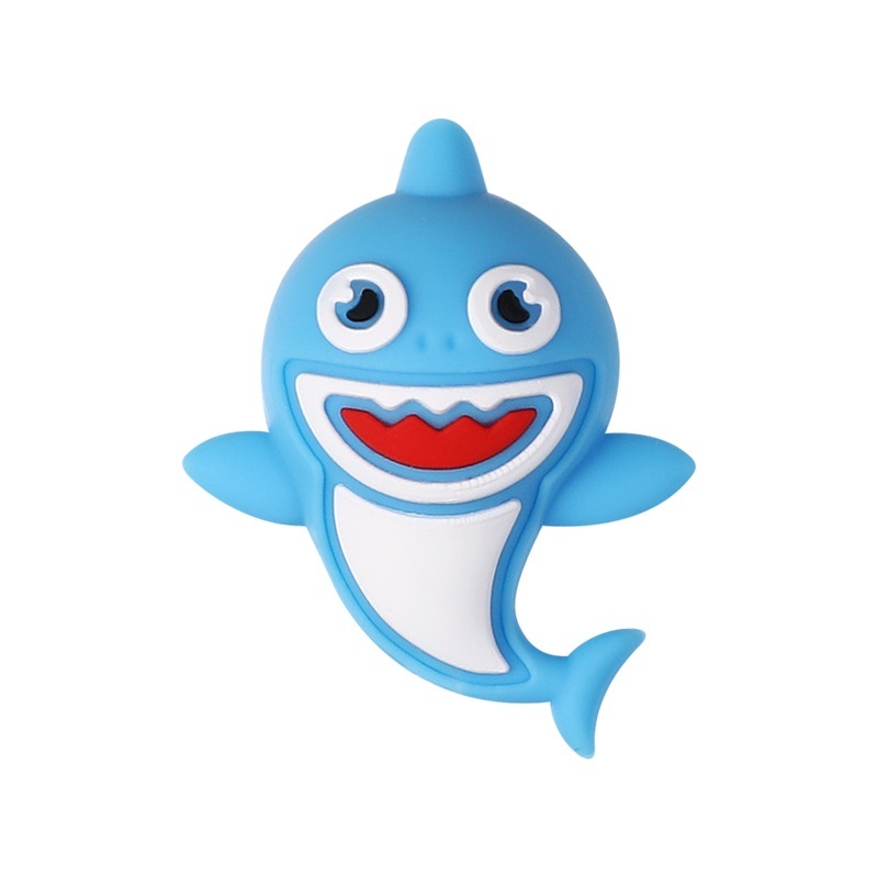 Cartoon Marine Fish Silicone Beads | DIY Accessories for Bracelets, Keychains & Beaded Pens