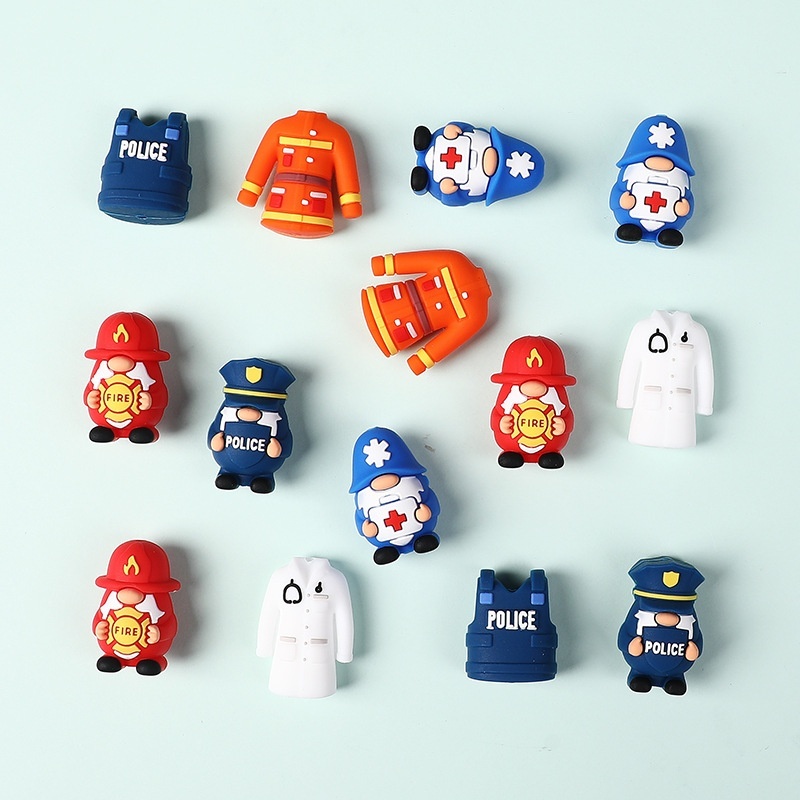 3D Cartoon Character Silicone Focal Beads | Kids DIY Jewelry & Beaded Pen Accessories