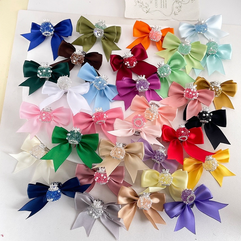 Heavy Duty Crown Sugar Bow Beads for DIY Phone Strap, Bead Pen, Keychain & Jewelry Making