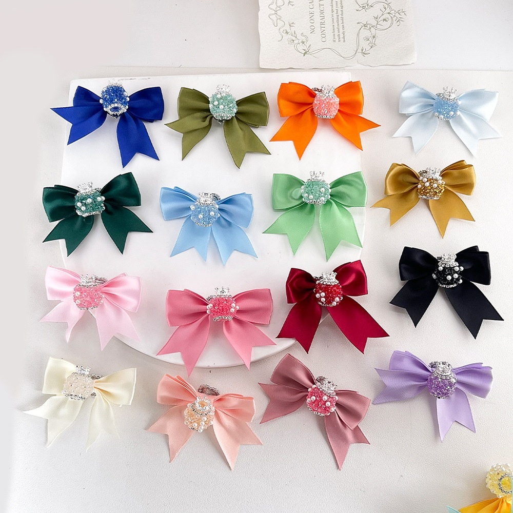 Heavy Duty Crown Sugar Bow Beads for DIY Phone Strap, Bead Pen, Keychain & Jewelry Making