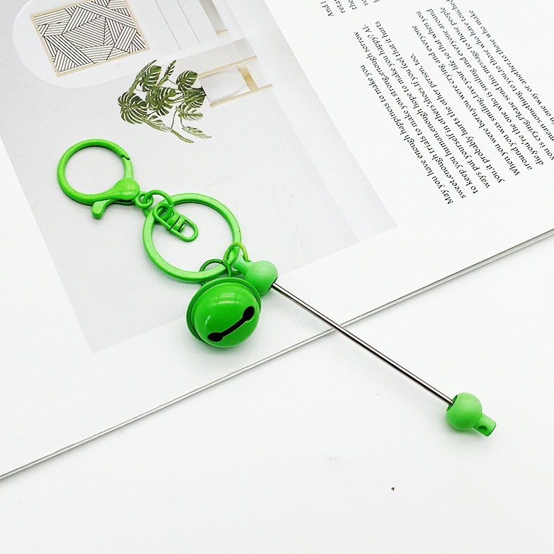 Bulk DIY Candy Series Bell Keychain Kits – Cross-Border Hot Seller, Educational Beading Crafts for DIY Jewelry Businesses