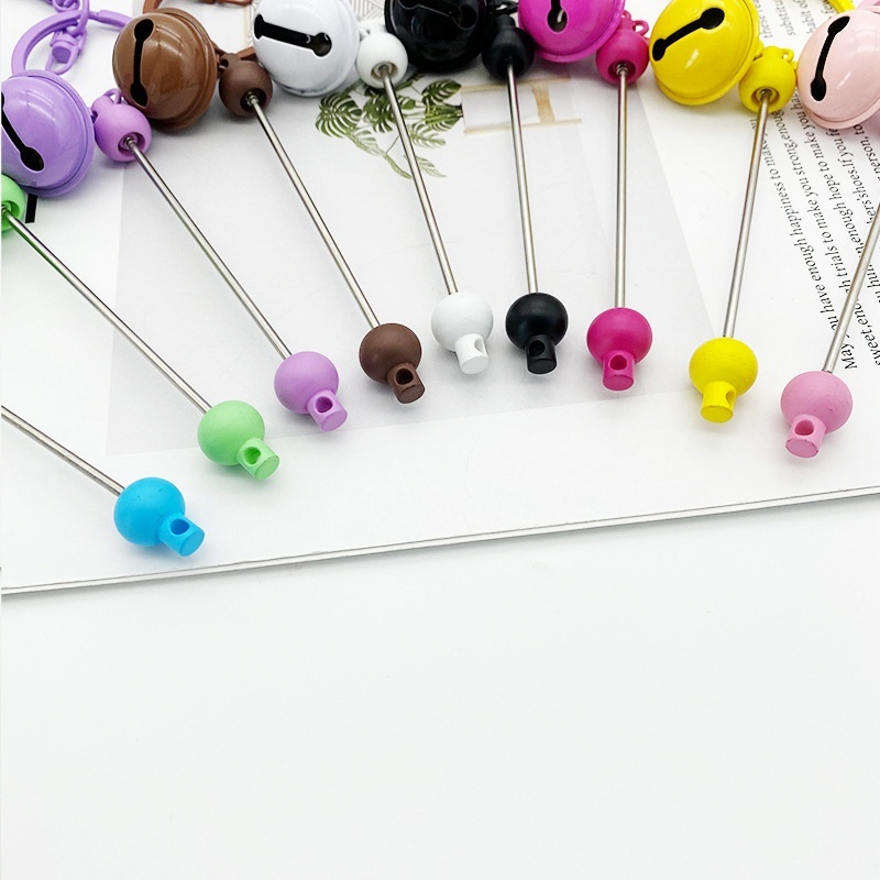 Bulk DIY Candy Series Bell Keychain Kits – Cross-Border Hot Seller, Educational Beading Crafts for DIY Jewelry Businesses