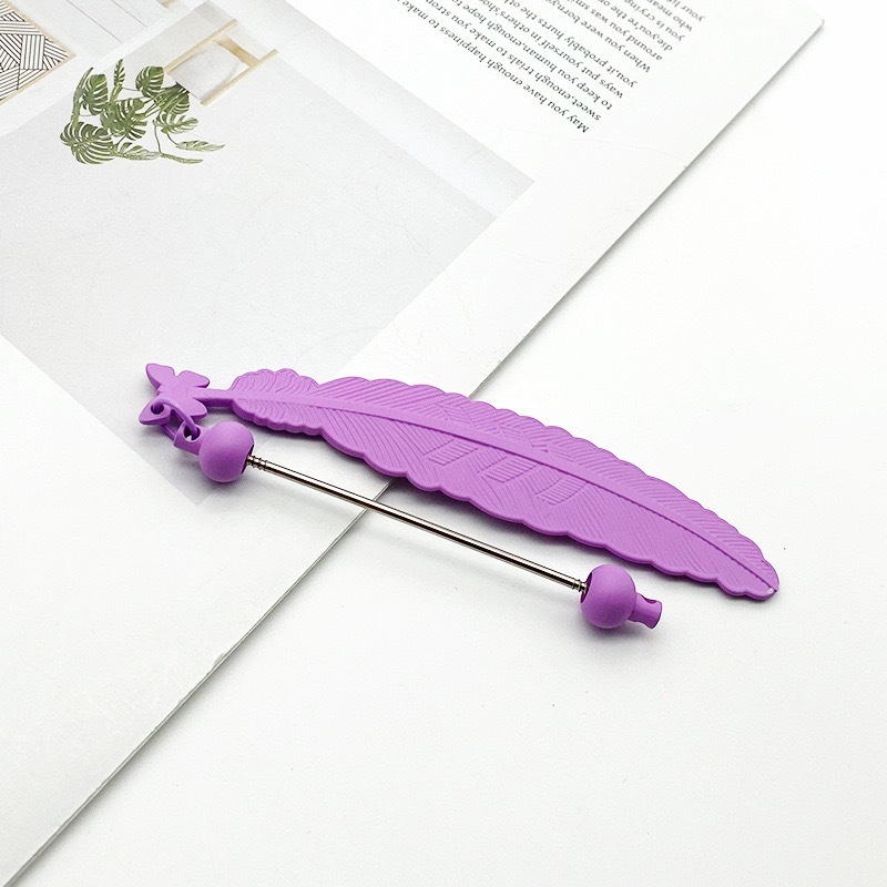 Who Gets It?! DIY Feather Bookmark Accessory – Perfect for Book Lovers & Gifting!