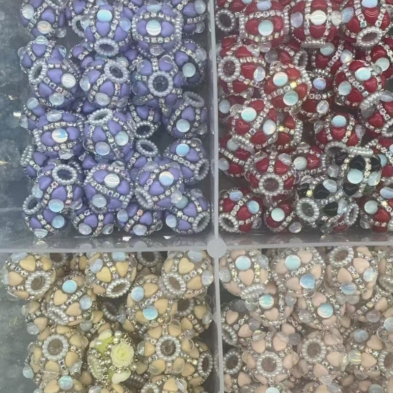 Dreamy Heart Cat Eye Beads for DIY