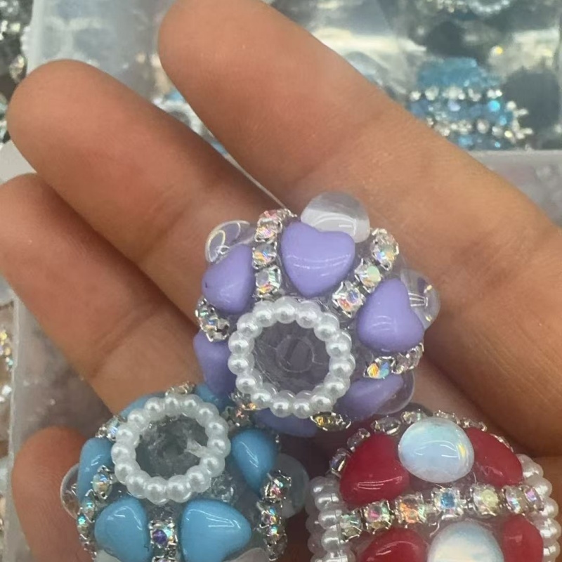 Dreamy Heart Cat Eye Beads for DIY
