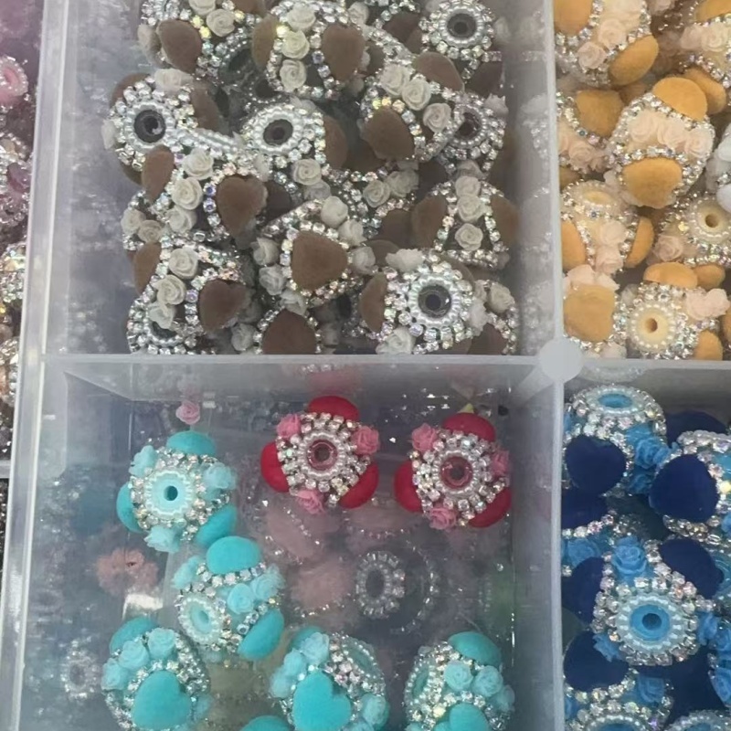 Pastel Flower Beads for Your DIY Projects