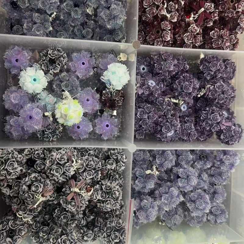 Gothic & Romantic Rose Beads