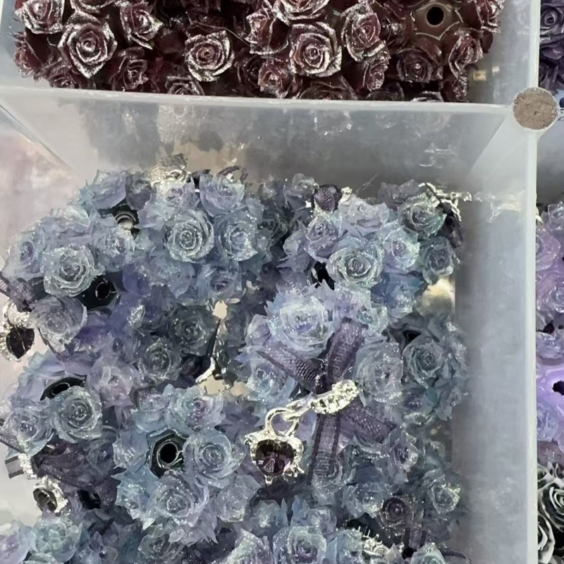 Gothic & Romantic Rose Beads