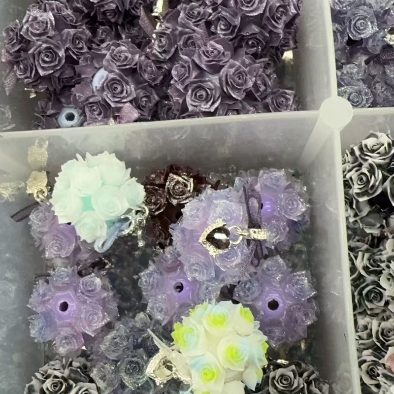 Gothic & Romantic Rose Beads