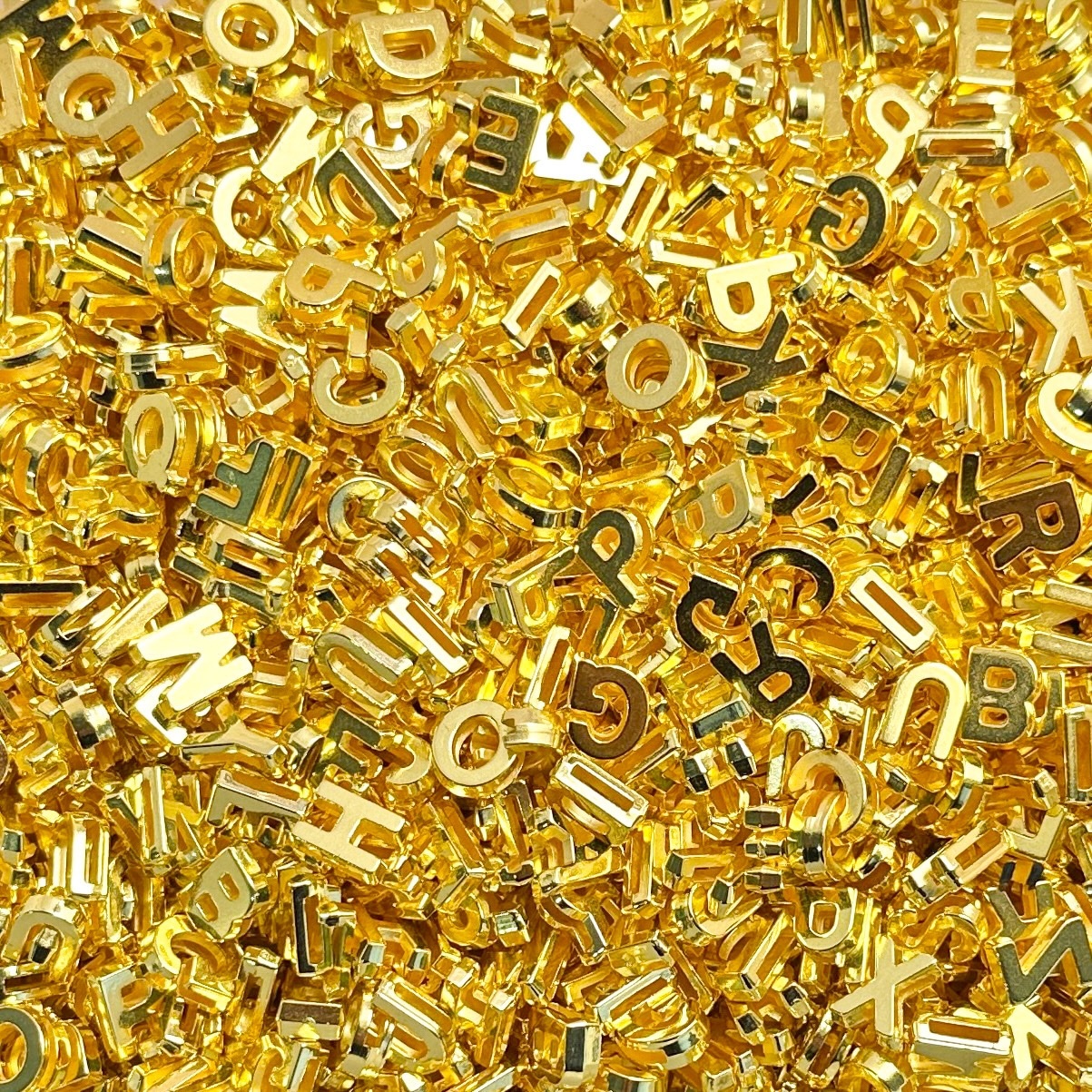26Pcs Mixed 3D Acrylic Alphabet Charms DIY Phone Chain Necklace Earring Jewelry Making Accessories