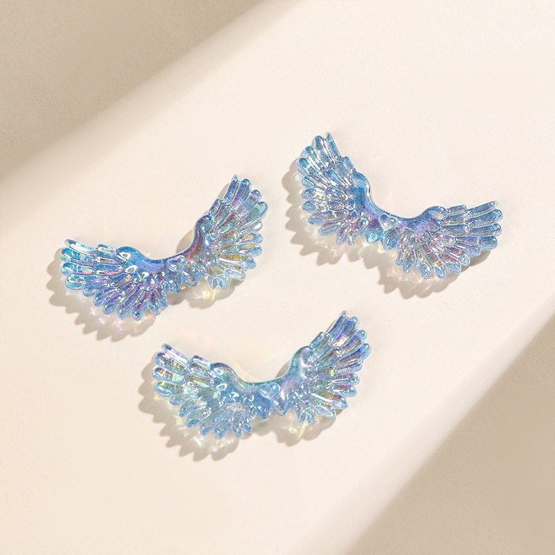Elegant Angel Wing Spacer Beads | Sparkling Wing Beads for DIY Handmade Chains & Bracelets