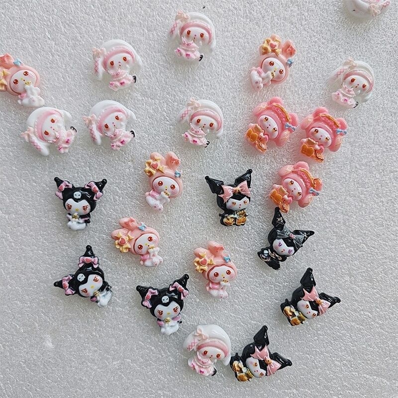 Classic Sanrio cartoon modeling, lovely and fashionable appearance. High-quality resin material, smooth surface, firm and durable.