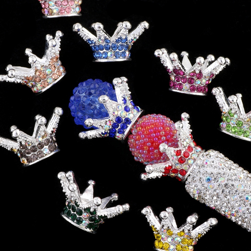 Elegant Crown Bead Cap Spacer Beads | Sparkling DIY Beading Supplies for Handmade Jewelry