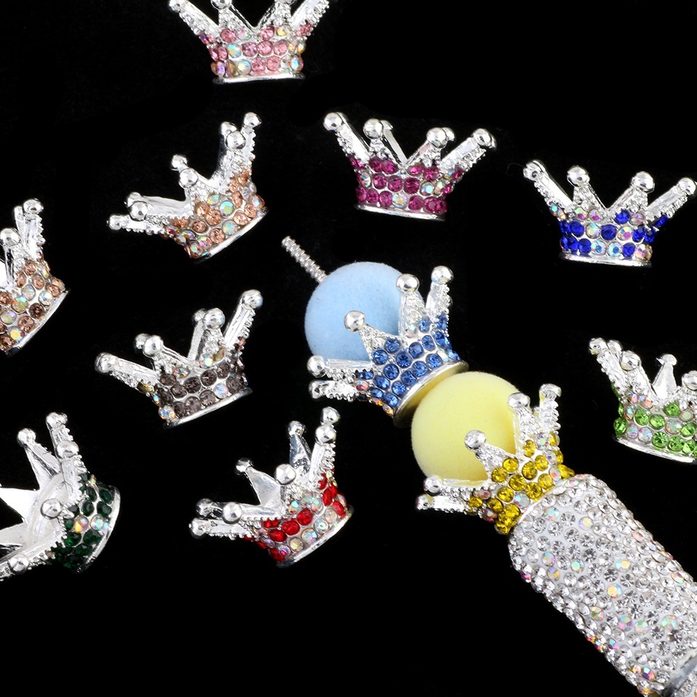 Elegant Crown Bead Cap Spacer Beads | Sparkling DIY Beading Supplies for Handmade Jewelry