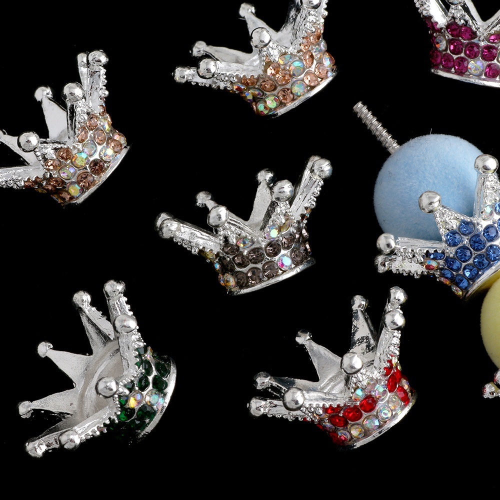 Elegant Crown Bead Cap Spacer Beads | Sparkling DIY Beading Supplies for Handmade Jewelry
