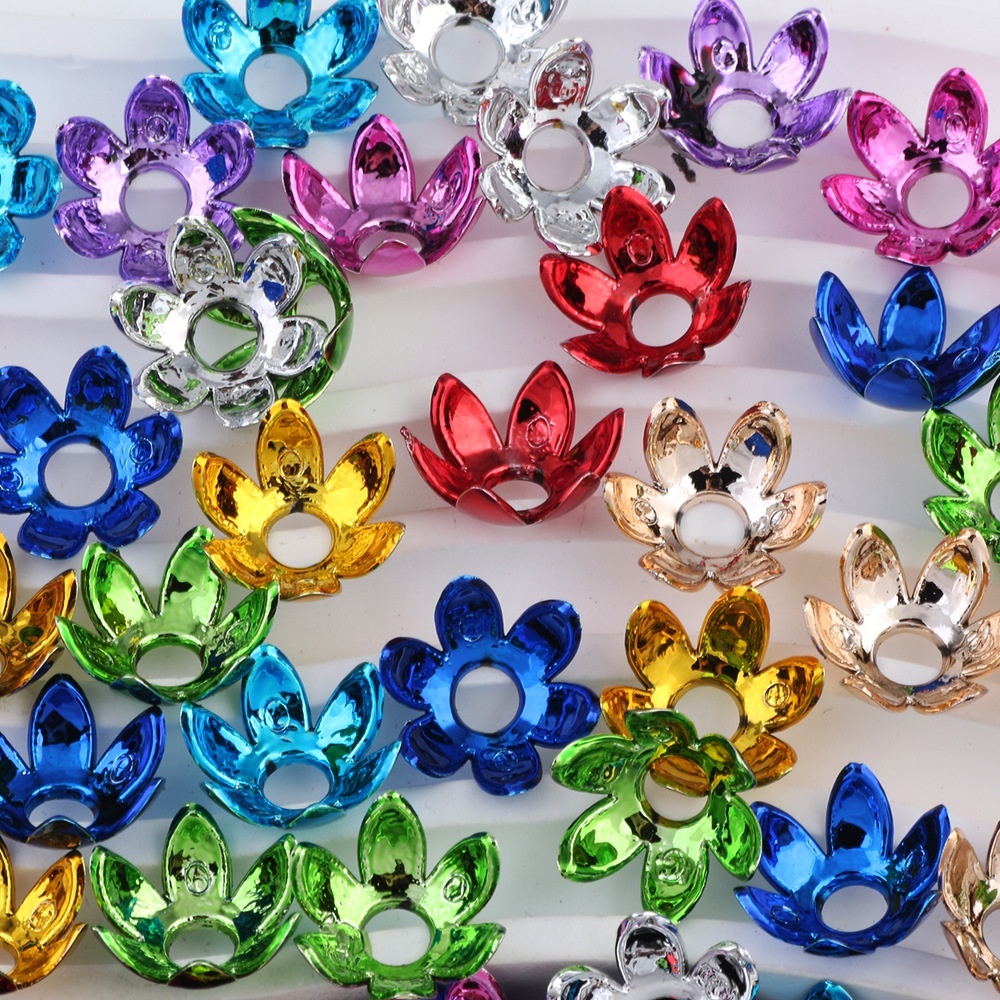 Exquisite Bead Caps for DIY Jewelry Making, Premium Spacer Bead Caps for Bracelet Necklace Crafts