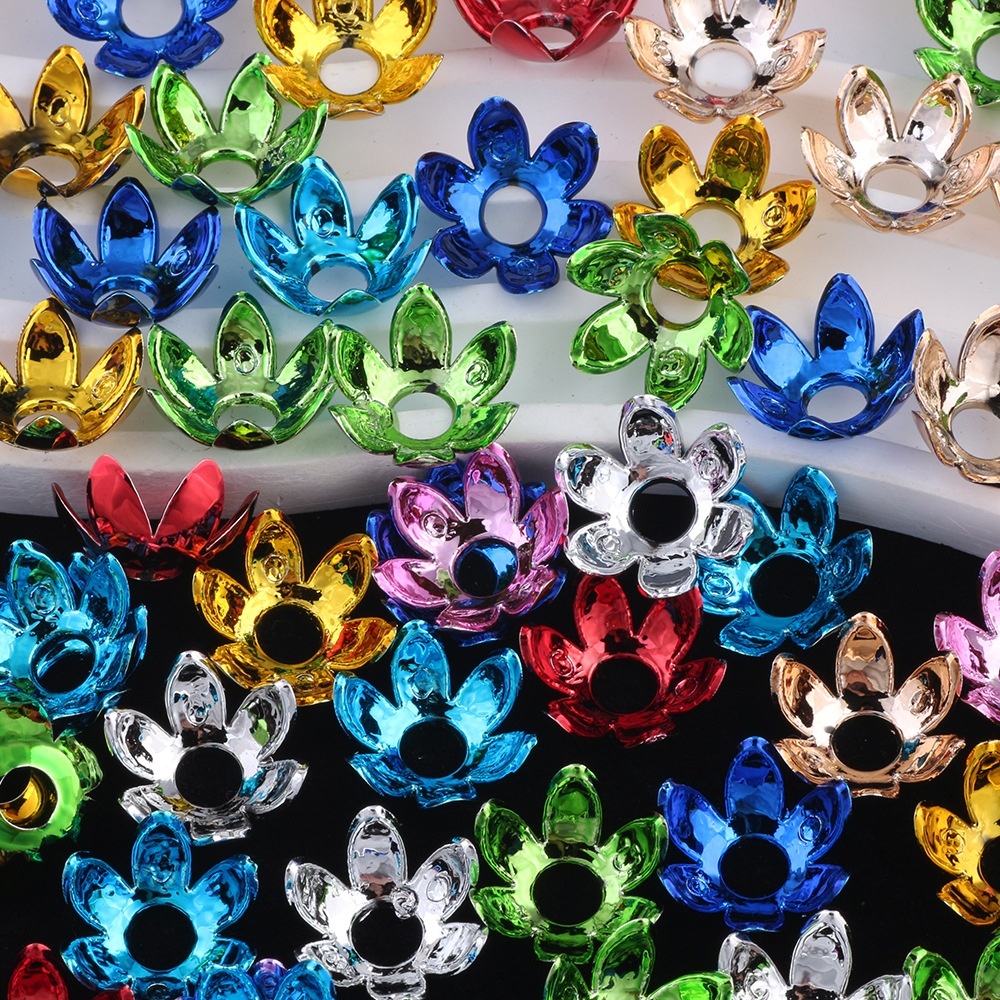 Exquisite Bead Caps for DIY Jewelry Making, Premium Spacer Bead Caps for Bracelet Necklace Crafts