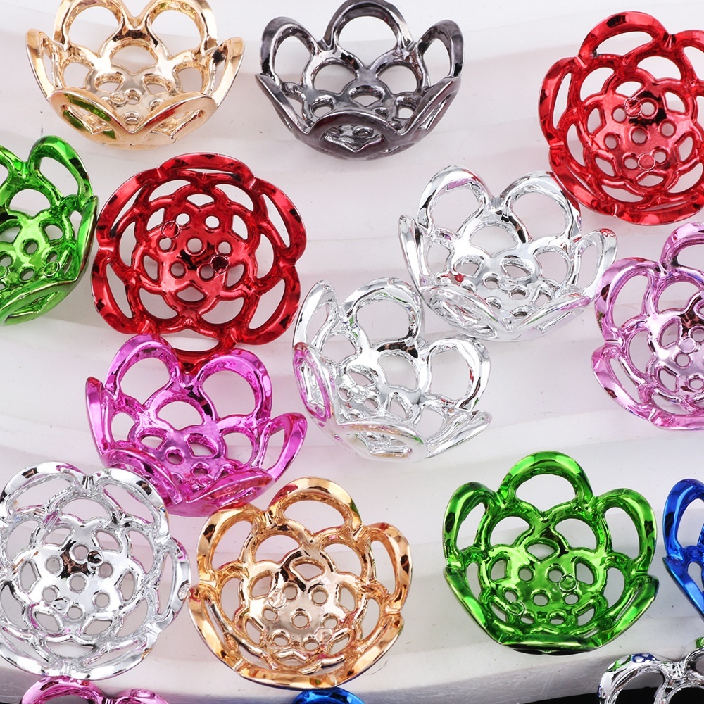 Exquisite Bead Caps for DIY Jewelry Making, Premium Spacer Bead Caps for Bracelet Necklace Crafts