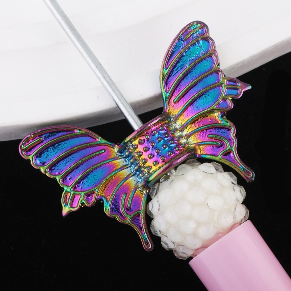 Rhinestone Wing Spacer Beads for DIY Jewelry Making, Sparkling Wing Beads for Bracelet Necklace Crafts