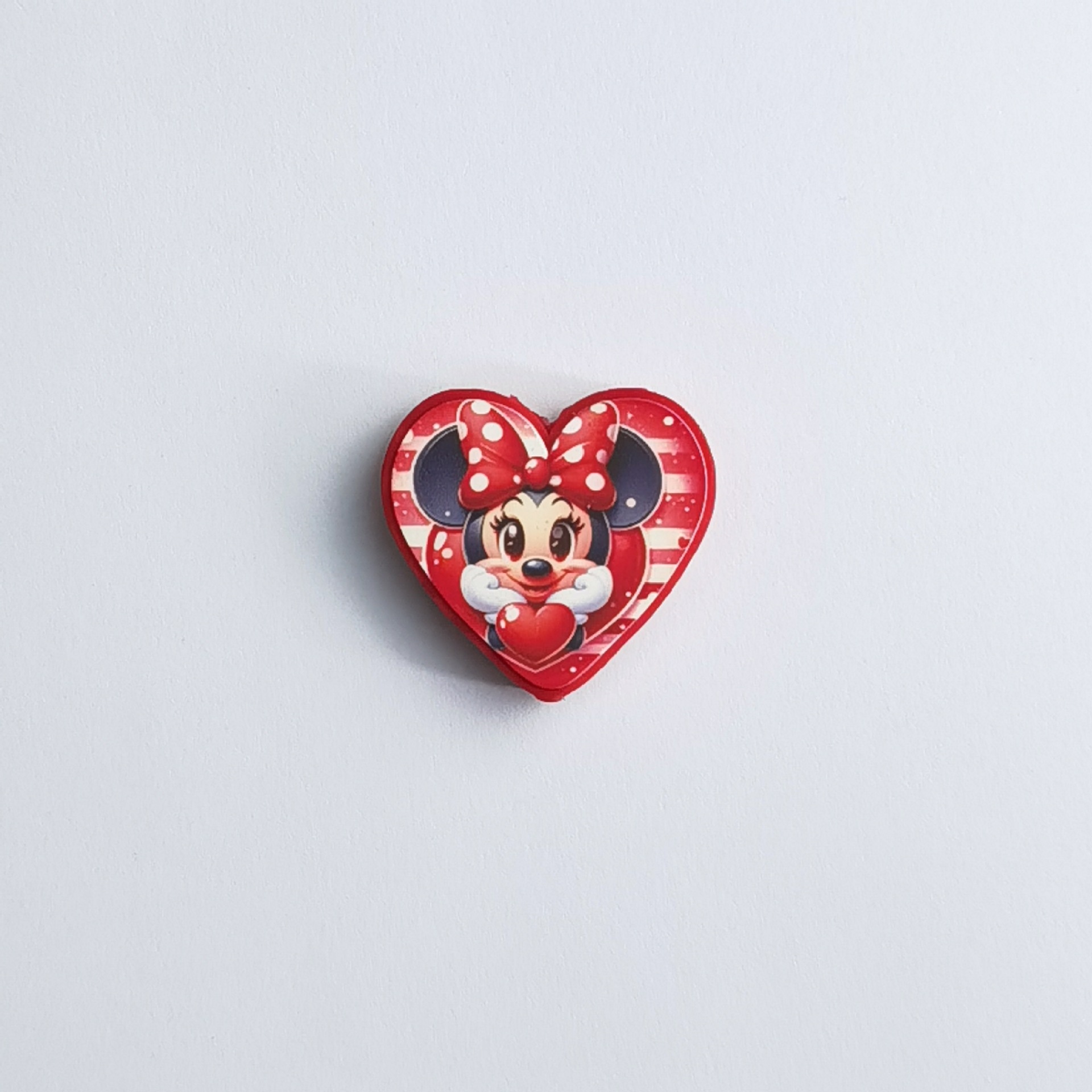 Printed 3D Heart Shaped Silicone Beads DIY Beading Pen Jewelry Making Accessories