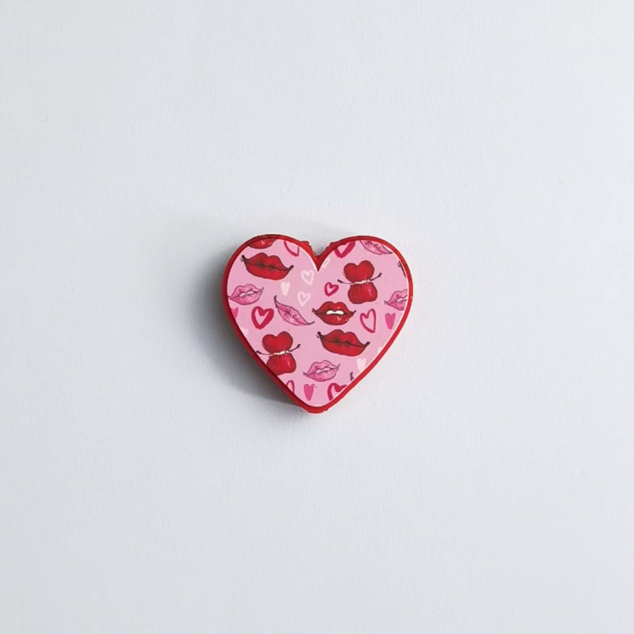 Printed 3D Heart Shaped Silicone Beads DIY Beading Pen Jewelry Making Accessories