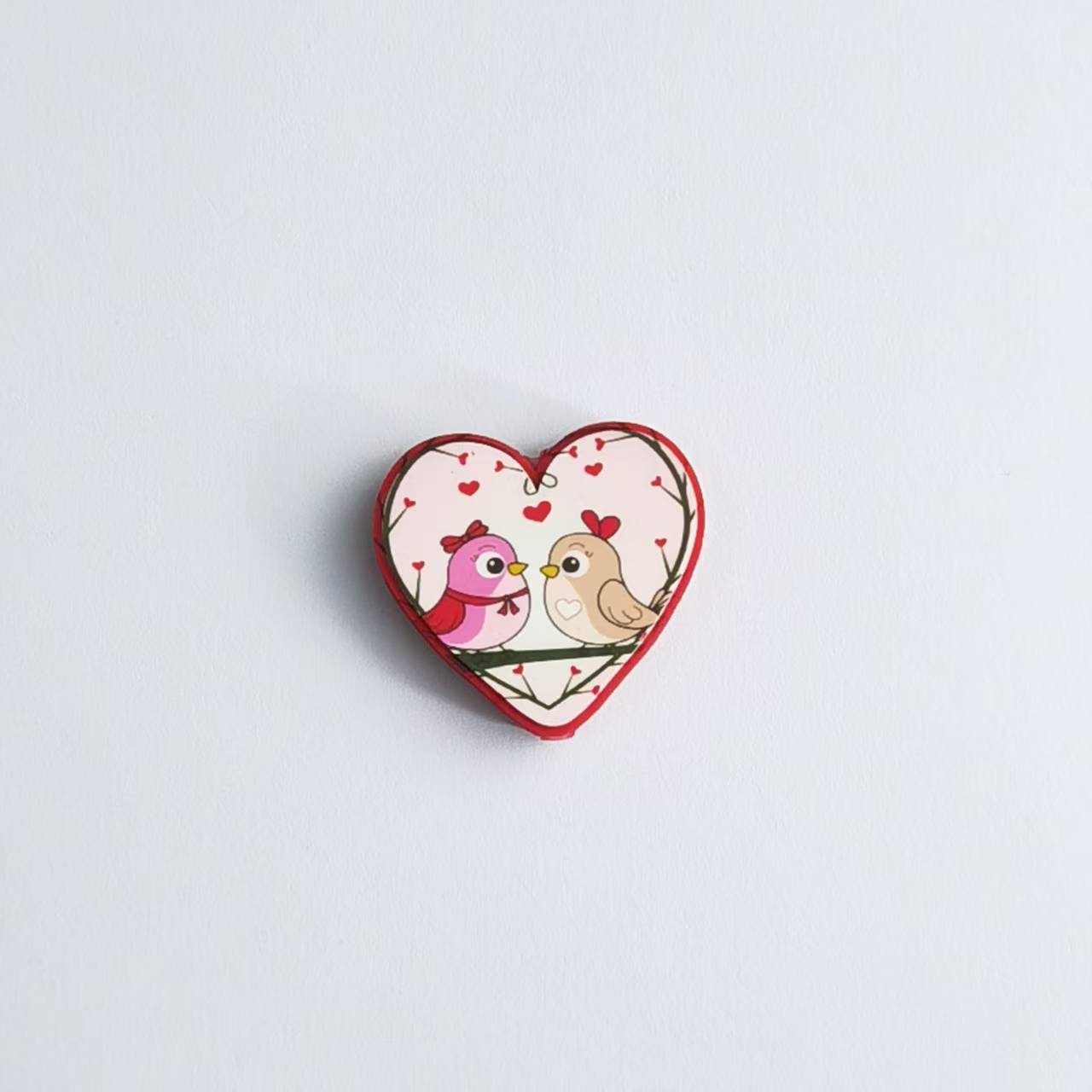 Printed 3D Heart Shaped Silicone Beads DIY Beading Pen Jewelry Making Accessories