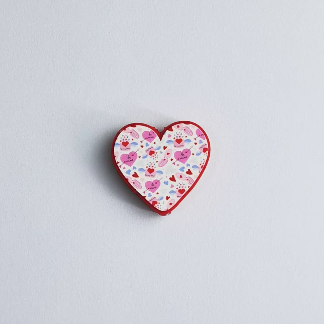 Printed 3D Heart Shaped Silicone Beads DIY Beading Pen Jewelry Making Accessories