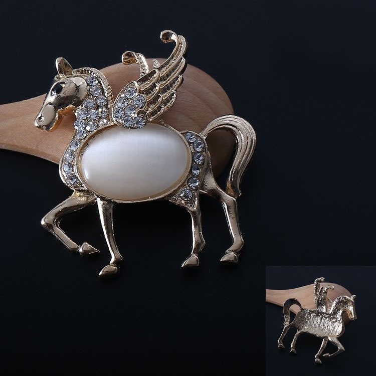 Creative Zebra & Gem Horse Ornaments DIY Rhinestone Decor for Phone Case