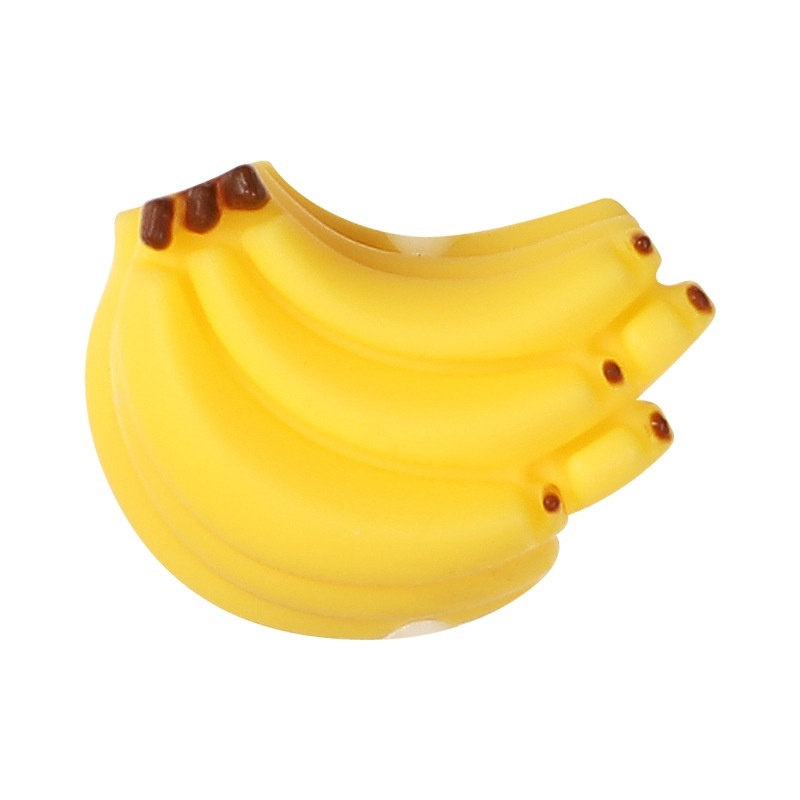 Scented Simulation Fruit Silicone Beads, Avocado Resin Beads Straight Hole Loose Beads for DIY Necklace Jewelry Wholesale