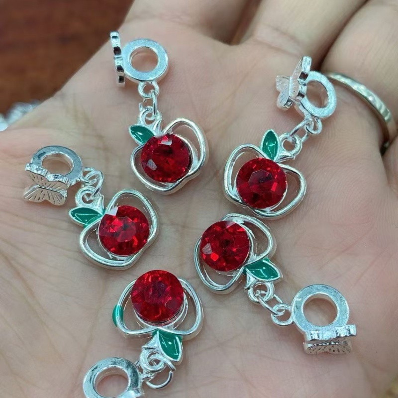 Pendant Alloy Spacer Beads - DIY Phone Chain Keychain Bracelet Accessories