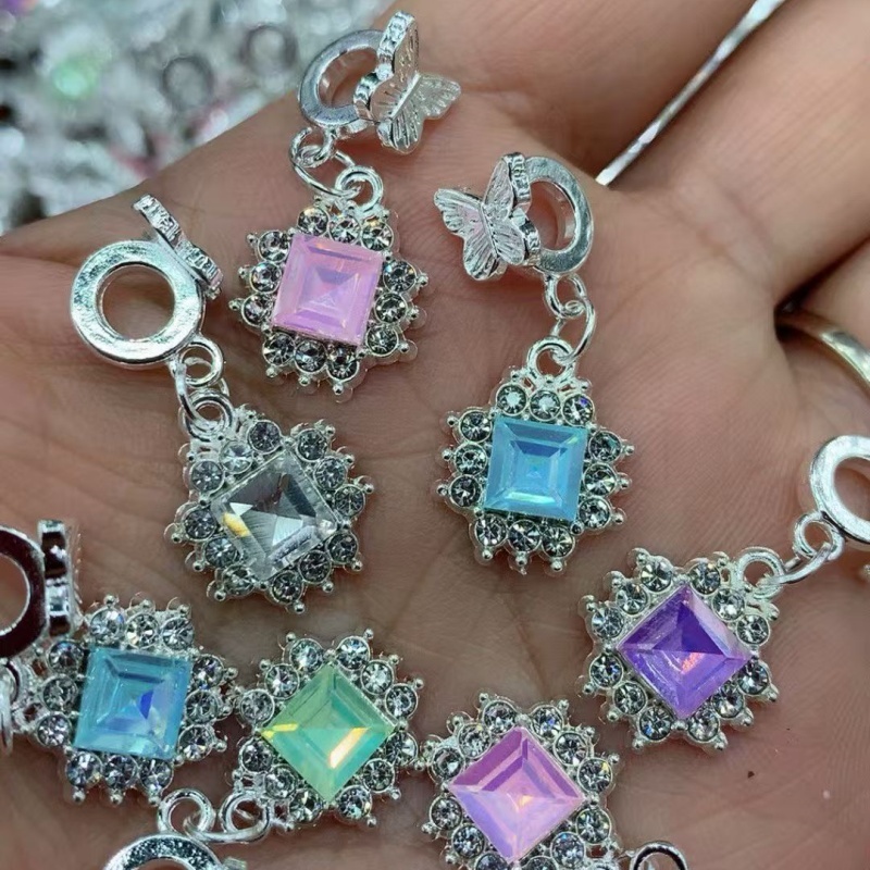 Pendant Alloy Spacer Beads - DIY Phone Chain Keychain Bracelet Accessories