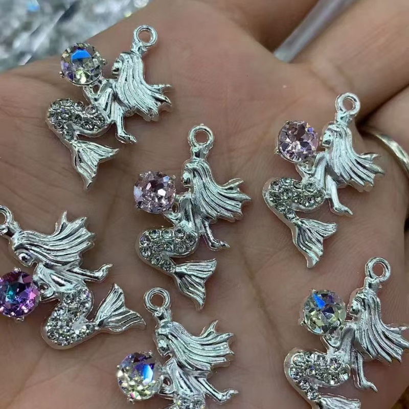 Pendant Alloy Spacer Beads - DIY Phone Chain Keychain Bracelet Accessories