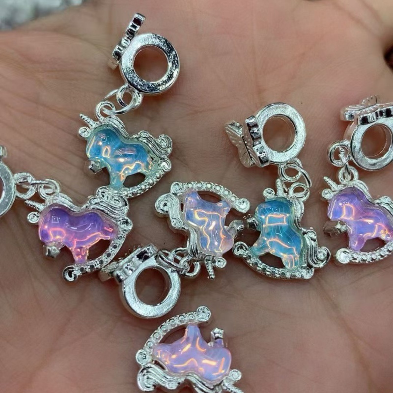 Pendant Alloy Spacer Beads - DIY Phone Chain Keychain Bracelet Accessories